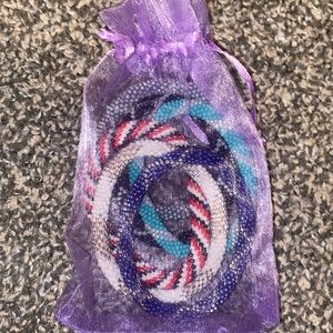 6 pack of colorful bracelet